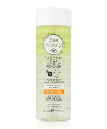 Bee Beauty Dual Phase Face Makeup Remover 150 ml Organic Certified Rose Skin Toner 200 ml - Buy Online on GoSupps.com