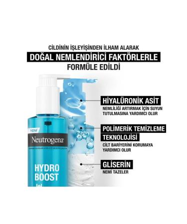 Neutrogena Hydro Boost Cleansing Gel 200ml - Buy Online on GoSupps.com