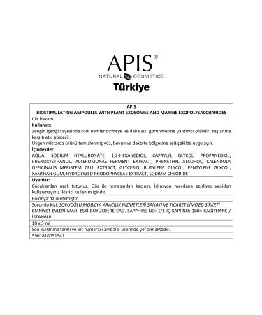 Apis Natural Cosmetics Anti-Aging Exosomes Pro Herbal Ampoule 10 X 3ml - Buy Online on GoSupps.com