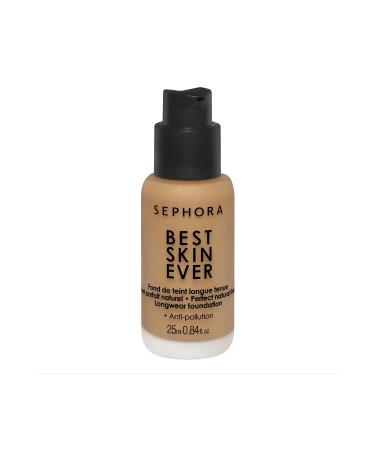 Sephora Best Skin Ever Liquid Foundation Texture: Liquid Coverage: Medium Finish: Satin Skin Type: All Skin Types