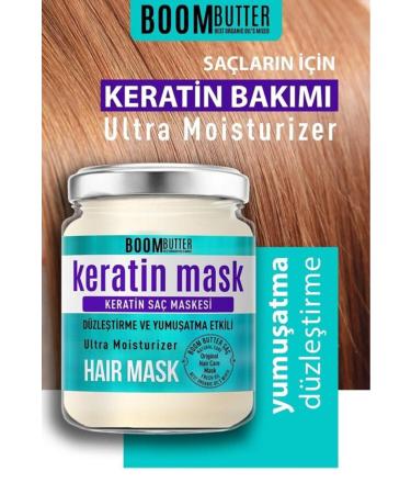 BOOM BUTTER Keratin Hair Mask Duo Pack - Buy Online on GoSupps.com