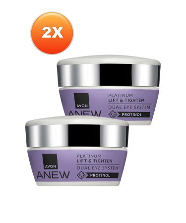 Avon Anew Platinum Lift & Tighten Dual Eye System 20 Ml. Set of two - Buy Online on GoSupps.com