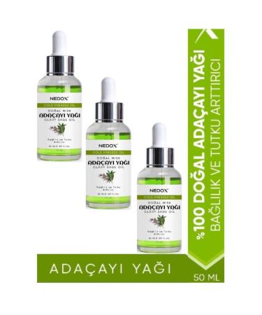 NEDOX Sage Oil 50 Ml 3 PIECES