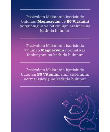 MDC Pasivalem Melatonin (MELATONIN PASSIFLORA VALERIAN B6 MAGNESIUM) 20 Tablets - Buy Online on GoSupps.com