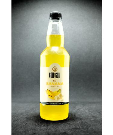 gold gull Banana & Strawberry Flavored Coffee & Fruit Syrup 2 X 700ml - Buy Online on GoSupps.com