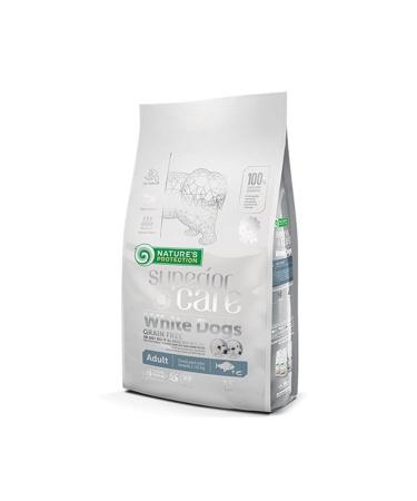 Nature's Protection Adult Fish Grain-Free Small Breed White Furry Adult Dog Food 1.5 Kg