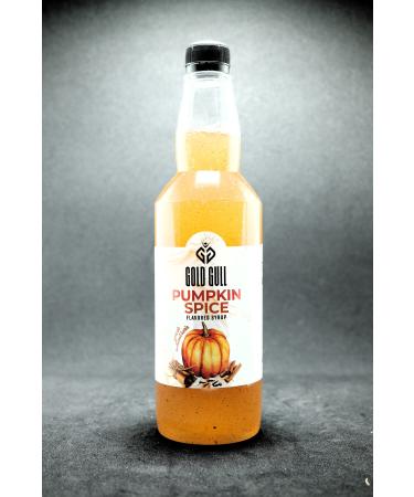 gold gull Pumpkin Spices & Vanilla Flavored Coffee & Fruit Syrup 2 x 700 ml. - Buy Online on GoSupps.com