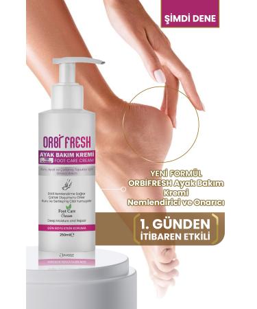 ORBIFRESH Foot Care Cream Foot & Heel Crack Prevention Cream 250 ml - Buy Online on GoSupps.com