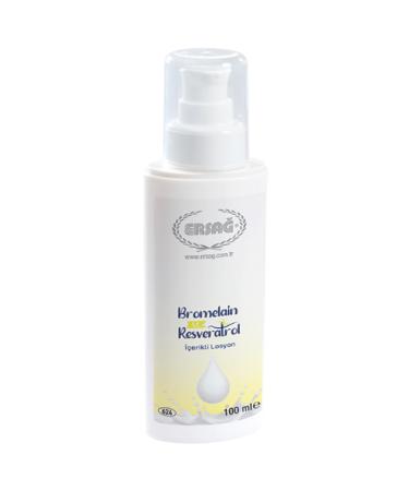 Ersa Ersa Lotion Containing Bromelain and Resveratrol