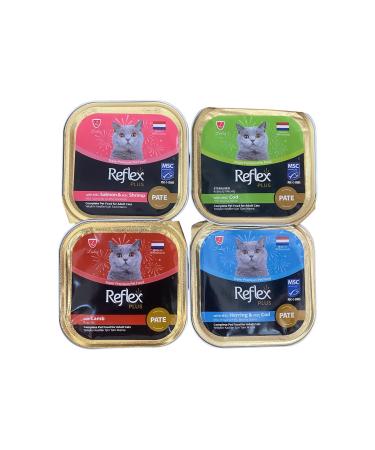 Reflex Cat 4-Piece Canned Pate Variety Award Canned Food