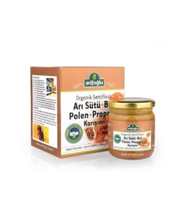 Arifo lu Organic Royal Jelly Honey Pollen Propolis Paste 230g