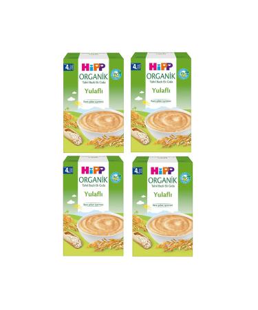 Hipp Organic Oatmeal Cereal Based 4 Months Spoon Food 200 gr 4 Pieces