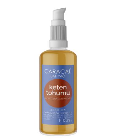 caracal 100ml Pure Cold Pressed Linseed Oil Natural And Undiluted Linum Usitatissimum Linseed Oil