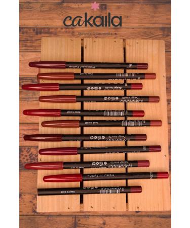 CAKAILA 12 Piece Set Colored Lip Pencil - Buy Online on GoSupps.com