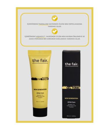 The Fair the fair. Multi Vitamin Gel Toner 100 ml and Cell Fusion C Tinted Compact Sun Cream 13 G - Buy Online on GoSupps.com