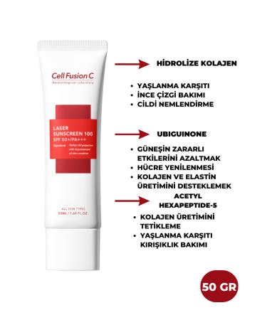 Cell Fusion C Derma Relief 100 Spf 50 /pa Sunscreen and Laser Sunscreen for Children and Adults - Buy Online on GoSupps.com