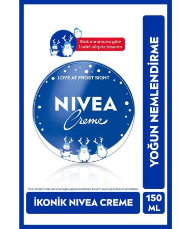 NIVEA Creme 150ml Caring Protection Long-Term Intensive Moisturizer Hand Face and Body Soft Skin Feeling