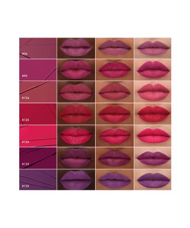 Sephora Cream Lip Stain Smudge-proof Velvet Finish Lipstick Matte Liquid Lipstick High coverage 10 hours long lasting (5 ml) - Buy Online on GoSupps.com
