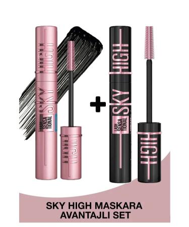 Meyras Touch Sky High Mascara Pink Sky High Mascara Black Mascara Set