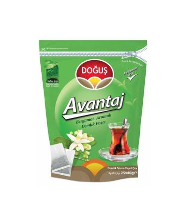 Dogus Professional Advantage Bergamot Aroma Teapot Tea Bag 40 gr 25 Pack
