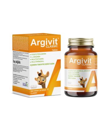 Argivit Classic 2 Pack - L-arginine Multivitamin Multimineral Tablets 30 Pieces - Buy Online on GoSupps.com