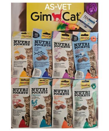 Gimcat Asvet Cat Reward Tablets 8 Piece Mixed Set