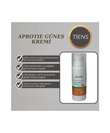 Tiens Spf 30 Anti-Stain High Protection Vegan Face Sun Cream Aprotie Sun Cream / 50 ml - Buy Online on GoSupps.com