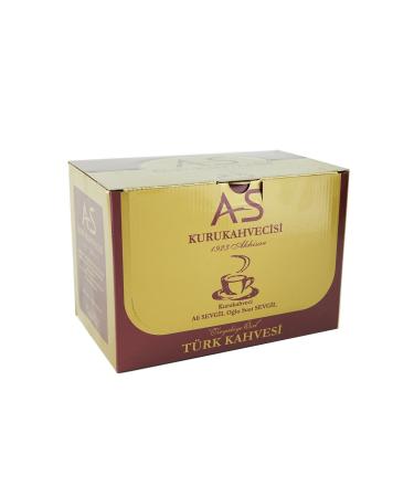 AS Kurukahvecisi Turkish Coffee 100 Gr. Foil X 12 Pieces - Buy Online on GoSupps.com