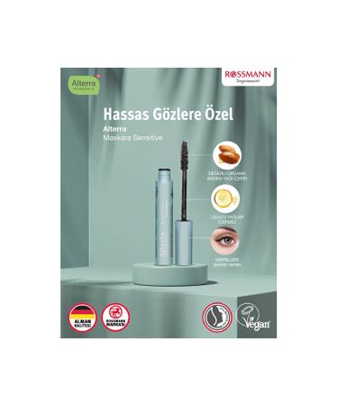 Alterra - Mascara - Sensitive - 9 ml - Buy Online on GoSupps.com