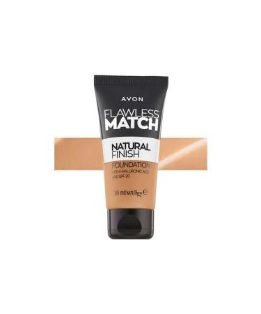 Avon Flawless Match Natural Liquid Foundation Spf20 30 Ml. Porcelain 120n
