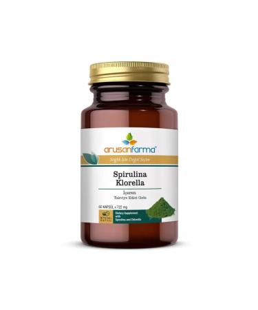 Chlorella&spirulina 60 Capsules