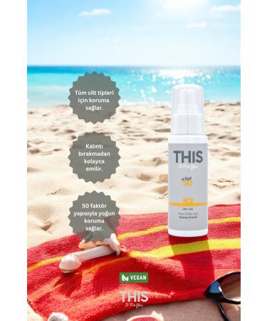 This K2 Spf 50 Sunscreen for All Skin Types 50ml