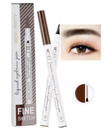 AYACO Fine Sketch Permanent Eyebrow Pencil - Permanent Makeup - Waterproof Light Brown - Buy Online on GoSupps.com