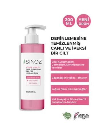 NOVAFACE STD Facial Cleansing Gel for Normal Skin 200 ml Classic