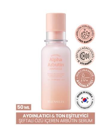 NOVAFACE STD Brightening Firming Arbutin Serum ELENSILIA Radiance Alpha Arbutin Ampoule 50ml Classic