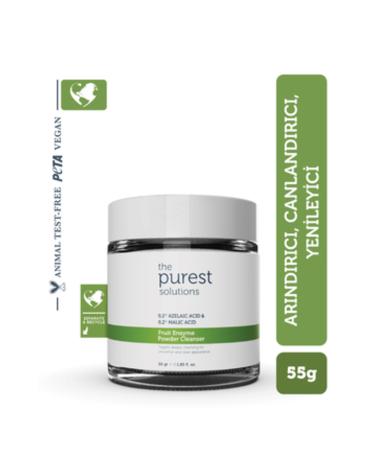 NOVAFACE STD Purifying and Refreshing Powder Cleanser with Fruit Acids for All Skin Types 55 Gr Classic