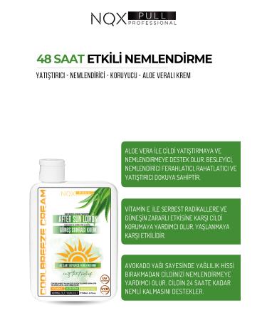NQX PULL Moisturizing Face Cream Skin Tone Equalizer Brightening After Sun Cream - Buy Online on GoSupps.com