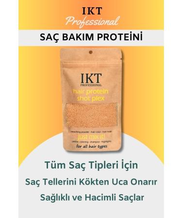 IKT Professional Hair Protein 60 gr Hair Protein Nourishes and Repairs Hair - Buy Online on GoSupps.com