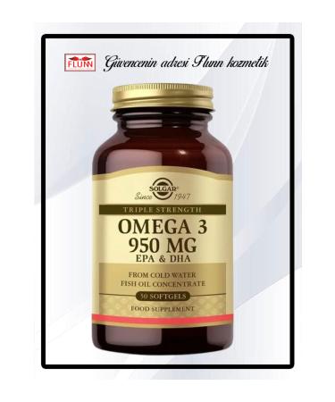 Solgar Omega 3 950 Mg 50 Softgel Capsules - Buy Online on GoSupps.com