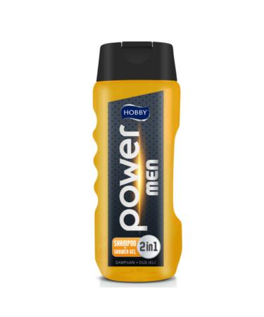 Hobby Power Men 2in1 Shampoo Shower Gel 400 ml