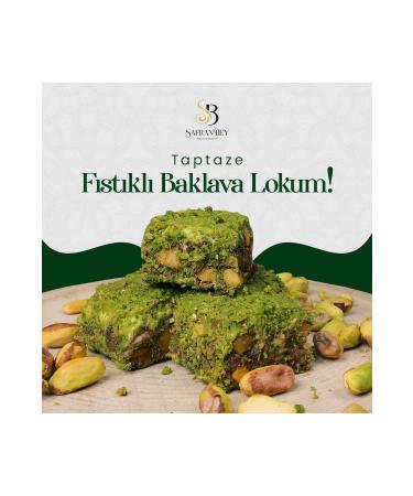 SAFRANBEY Pistachio Baklava Turkish Delight 300 gr