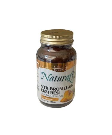 naturalife Natura Life NTR-Bromelain 60 Tablets