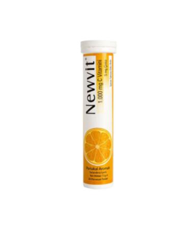 Newvit STD Newvit Vitamin C 1000 mg 20 Effervescent Tablets Vitamin C Supplement (SINGLE)