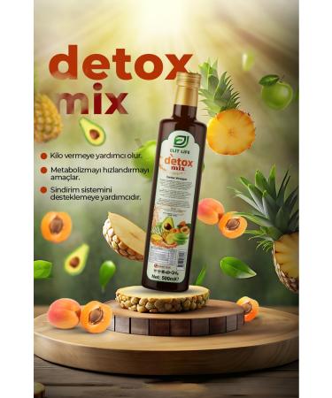 Elit Life Detoxmix detox vinegar that helps to get rid of edema and lose weight 500 ml