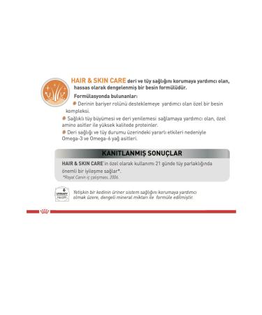 Royal Canin Hair & Skin Care Adult Cat Food 4 Kg - Buy Online on GoSupps.com