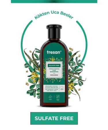 Tresan Fenugreek Strengthening Sulfate-Free Care Shampoo 300 ml - Buy Online on GoSupps.com