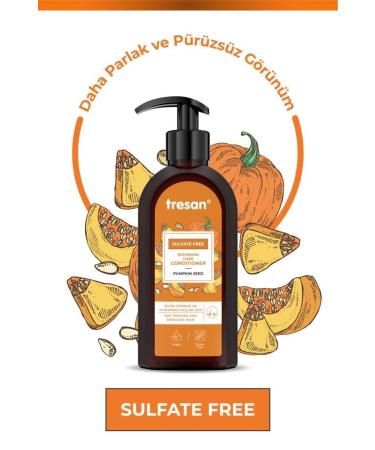 Tresan Pumpkin Seed Repairing Sulfate-Free Conditioner 300 ml - Buy Online on GoSupps.com