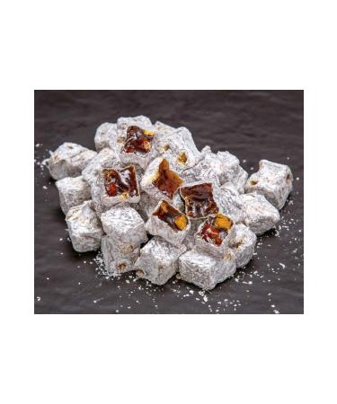 DOUBLE ROASTED TURKISH DELIGHT WITH PISTACHIO ( WITH PISTACHIO) 500GR