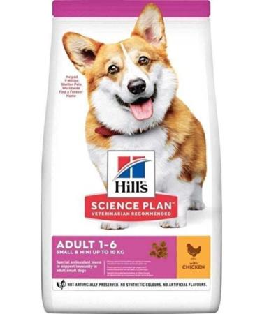 Hill's SCIENCE PLAN Chicken Small and Mini Breed Adult Dog Food 1.5 Kg - Buy Online on GoSupps.com