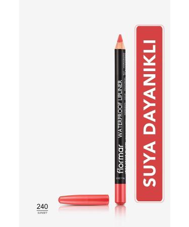 Flormar Easy to Apply on Lips Thanks to Its Silky Structure Lasts All Day Lip Pencil-240 eleg.747